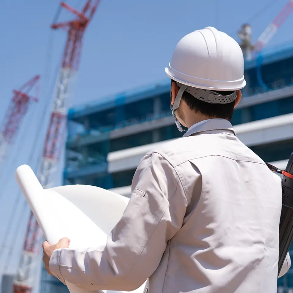 施工現場の画像