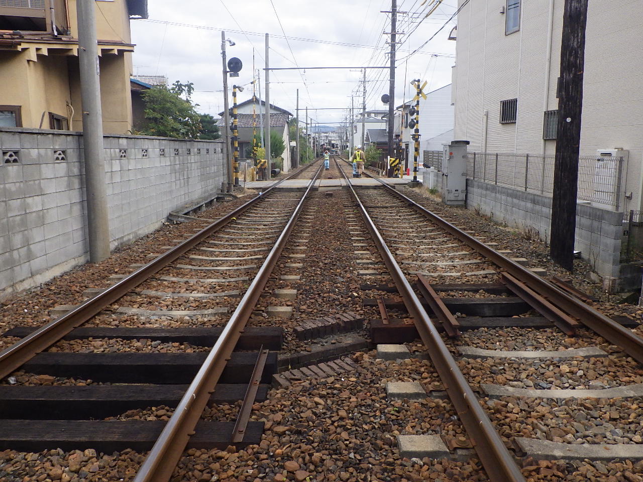 電柱基礎工事打合せ