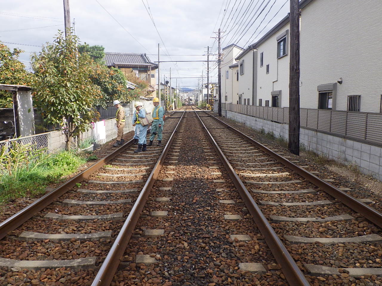 電柱基礎工事打合せ