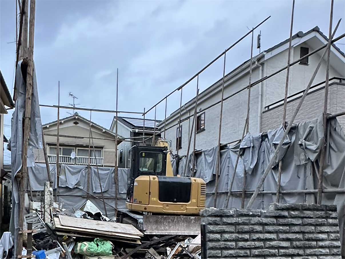 解体完了